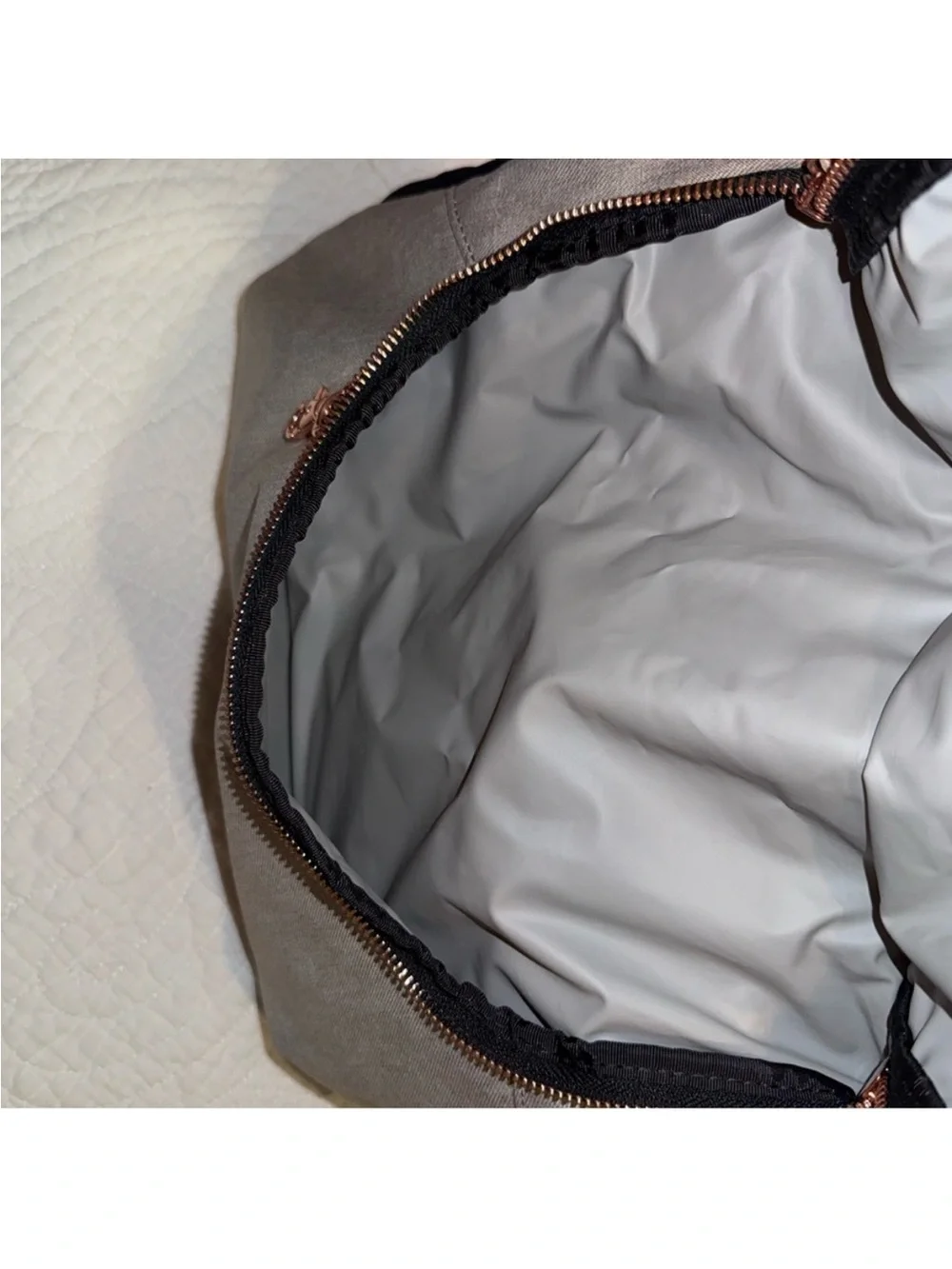 Petunia Pickle Bottom Diaper Bag Backpack Black Rose Gold Convertible Baby Bag